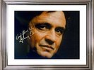 ULTRA COOL - JOHNNY CASH - MUSIC LEGEND - ORIGINAL HAND SIGNED AUTOGRAPH