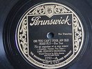 78 rpm CANT FOOL AN OLD HOSS FLY Carl Fenton BRUNSWICK 1920's VICTROLA Record