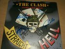 THE CLASH - SHOULD I STAY OR GO /STRAIGHT TO HELL- RARE FULLY SIGNED 12