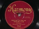 78 RPM -- Broadway Bell-Hops (Bix Beiderbecke), Harmony 504, E-  Jazz