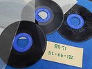 Seeburg Background Music Basic RR-71 Records 112, 116, 120