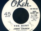 Jimmy Church RARE Northern Soul PROMO 45 rpm Record OKEH The Hurt Only You HEAR