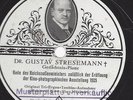 Rede von Reichsaussenminister Gustav Stresemann 1925 mit Bild-Etikett