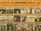 5 Capitol Inner LP Sleeves 1963-1967  BEATLES  BEACH BOYS   NO SEAM-SPLITS