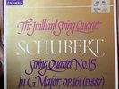 SAX 2535 *BLUE/SILVER* JUILLIARD STRING QUARTET* SCHUBERT QUARTET NO.15* NM
