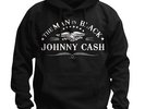 JOHNNY CASH - The Man in Black Kapuzenpullover Hoodie Größe M L XL XXL