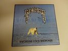 MESSIAH SWISS DEATH METAL EXTREME COLD WEATHER LP CHAINSAW MURDER BLUE VINYL '87