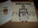 BOBBY BORIS PICKETT halloween 45 +SCARCE PS PICTURE SLEEVE MONSTER MASH 