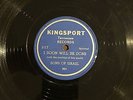 RARE 78 RPM Sons Of Israel BLACK GOSPEL TRAIN I Soon Will Be Done KINGSPORT 901
