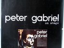 PETER GABRIEL On Stage  LP  Album Live in Italy September 1980  BIKO Records