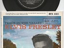 Elvis Presley 7“ 45 EP Peave In The Valley New Zealand TOP