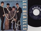 LES BEATLES I want to hold your hand 1964 Odeon French EP P/S Blue Label