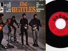 LES BEATLES We can work it out Norvegian wood 1966 Odeon French EP P/S Red Label