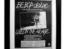 BE BOP DELUXE+Live Air Age+POSTER+AD+FRAMED+RARE 1977 ORIGINAL+FAST GLOBAL SHIP