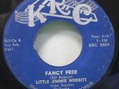 Blues Rocker 45 LITTLE JIMMIE MERRITT FANCY FREE HONKY TONK ANGEL