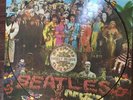 The Beatles Sgt. Pepper's Lonely Hearts Club Band Picture Disc 1979 VG+/ Ex-