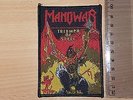 Manowar Triumph Of Steel 1992 woven patch sew on vintage collectors piece rare