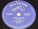 ELVIS PRESLEY 1961 I Feel So Bad/ Wild In The Country Ex RARE 78 RPM 10” BRAZIL