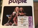 DEEP PURPLE 13th Mar 1976 UK Tour Programme + Ticket COME TASTE THE BAND -Mark 4