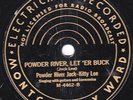 78-PRE-WAR HILLBILLY-POWDER RIVER JACK/KITTY LEE-TYING A KNOT IN THE DEVIL'S TAI