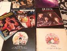 QUEEN vinyl albums X 6 Plus 2 Magazines. All In Very Good Order