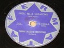 CHUBBY CHECKER  BOBBY RYDELL 1962 Jingle Bells Imitations 78 RPM 10” RARE BRAZIL