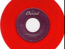 BEATLES STRAWBERRY FIELDS FOREVER/PENNY LANE 45RPM RED VINYL