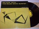 The Miles Davis Quintet - Relaxin' With LP Coltrane 1958 Prestige PRLP 7129 VG+