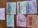 Heavy metal ticket Stub acdc