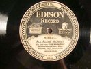 78-EDISON 51862- CALIF RAMBLERS / DUKE YELLMAN -ALL ALONE MONDAY/ LITTLE WHITE H