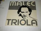 IVO MALEC - TRIOLA - LP 1978 INA-GRM RECORDS MADE IN FRANCE - MINT-/EX- GT