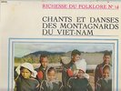 VIETNAM rare french 60's LP CHANTS ET DANSES DES MONTAGNARDS DU VIET-NAM Riviera
