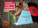 ADRIANO CELENTANO Y SUS ROCKERS Il tuo bacio e'come un rock +3 EP 45 1960 SPAIN