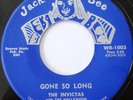 THE INVICTAS Nellie b/w Gone So Long 45 RARE ORIG JACK BEE 1003 DOO-WOP