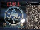 D.R.I. - Crossover LP 1987 OIS Death Records RAR +++ Kreator DRI Wehrmacht M.O.D