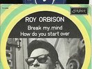 ROY ORBISON   MEGA  RARE  HOLLAND  PS  45  BREAK  MY  MIND