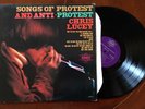 CHRIS LUCEY SONGS OF PROTEST AND ANTI-PROTEST BOBBY JAMESON LP MONO S-1027 1st