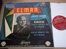 Mischa Elman/Seiger GRIEG Violin Sonatas No.1 & 3 - London LL 1253