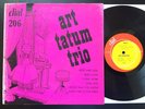 ART TATUM TRIO 1st DIAL 206 LP Flat Edge DG 10