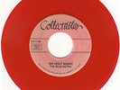 rare HAROLD MELVIN & THE BLUE NOTES: Oh Holy Night / Winter Wonder ?red vinyl 45