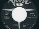 Mod R&B popcorn The Chants VERVE 10244 Dick Tracy / Choo choo ?