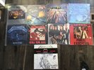 9 Vintage Metallica Ride The Lightning Creeping Death And Justice For All Lp Lot
