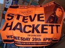 Steve Hackett Tour Birmingham poster signed  original 1983 live Genesis