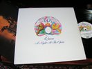 QUEEN  -   A Night At The Opera,     ORIGINAL 1975 UK EMBOSSED LP / inner.... EX
