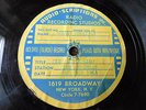 Billie Holiday Acetate. December 1945 Club Downbeat Live. Fine and Mellow. 78rpm