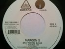 Maroon 5 She will be loved / Sunday morning 45rpm record