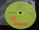 JETHRO TULL  WARCHILD 1st Green Chrysalis Press  LP SUPERB ARCHIVED COPY