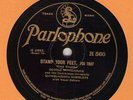 c 78 RPM George Monkhouse Parlophone R 560 in E- (Euro Jazz)