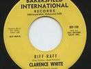 HEAR- Rare Rock Guitar Instrumental 45- Clarence White - Riff-Raff - Bakersfield