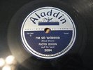Ten Aladdin 78s, R&B and Blues, old stock, by Floyd Dixon, Calvin Boze,